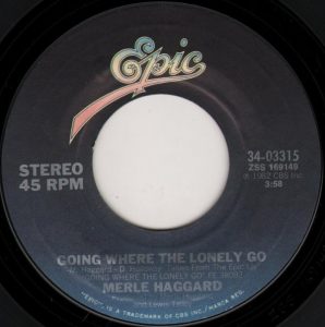 Single Merle Haggard Epic 1982