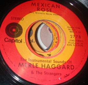 Single Merle Haggard Capitol 1970