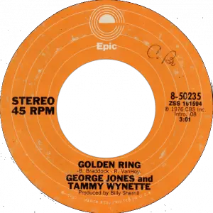 George Jones And Tammy Wynette - Golden Ring