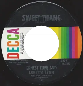 Ernest Tubb and Loretta Lynn - Sweet Thang